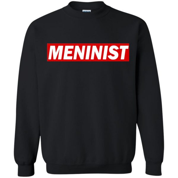 meninist sweatshirt - black