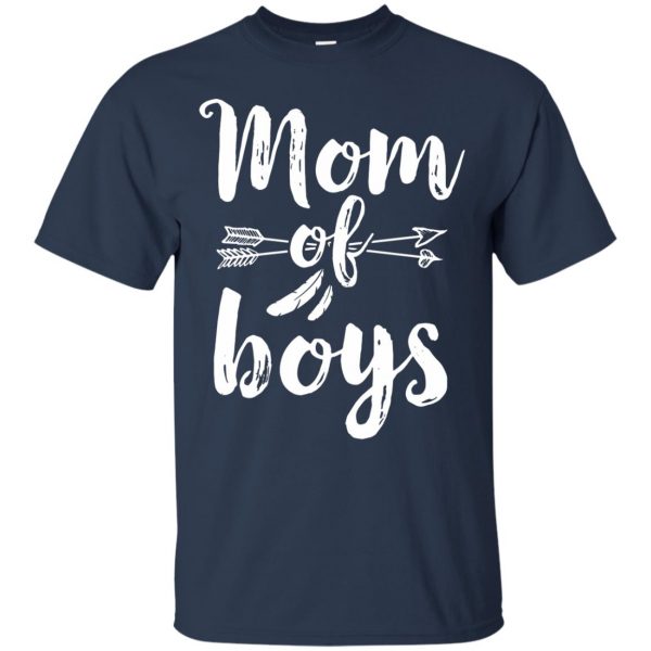 boy mom t shirt - navy blue