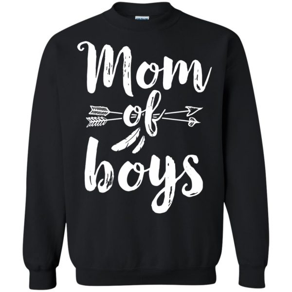 boy mom sweatshirt - black