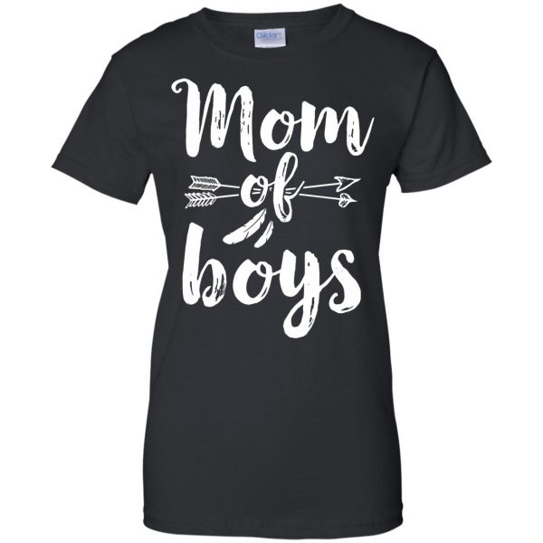 boy mom womens t shirt - lady t shirt - black