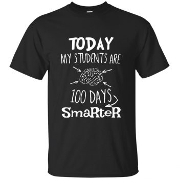 100th day of school shirt for teachers - black