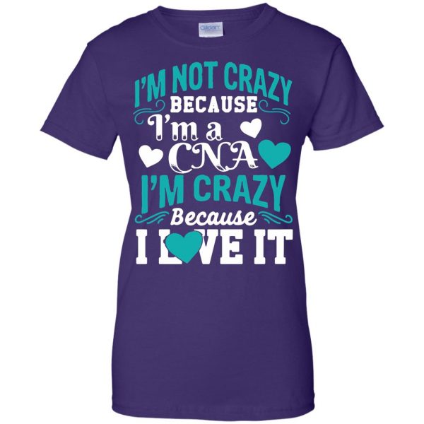 cna womens t shirt - lady t shirt - purple