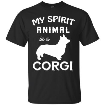 corgi sweatshirt - black