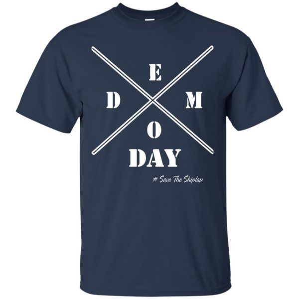 demo day t shirt - navy blue