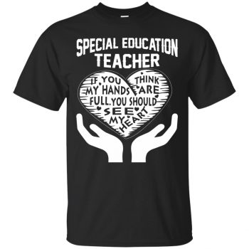 special ed t shirt - black
