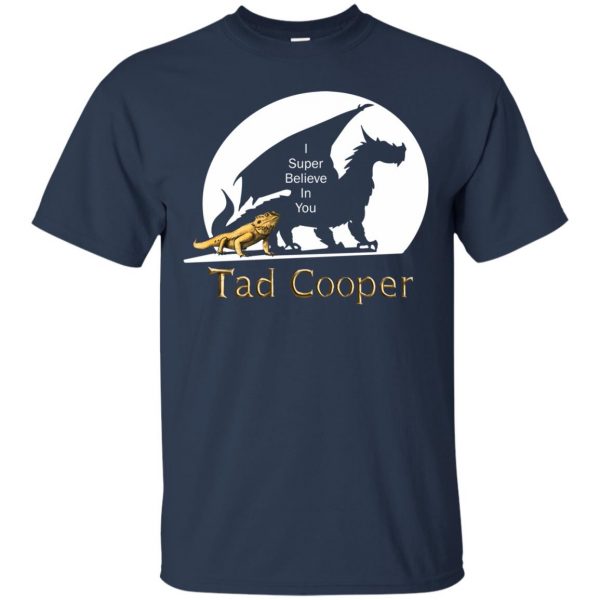 tad cooper t shirt - navy blue