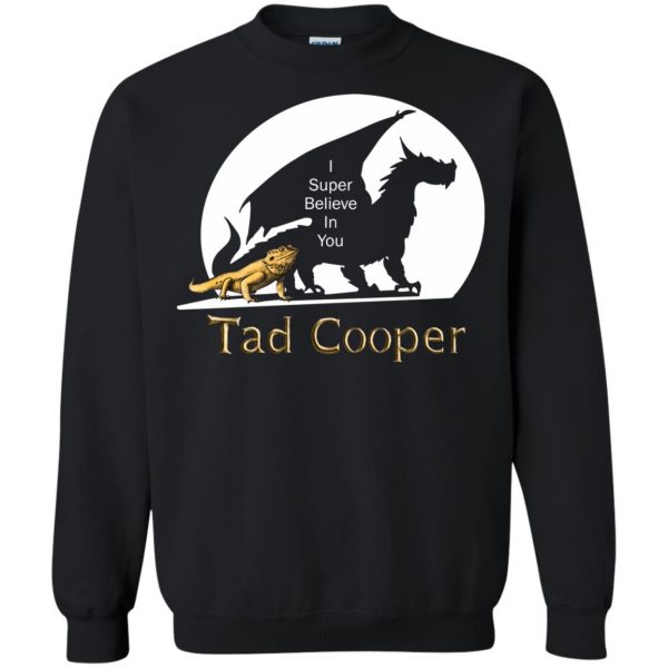 tad cooper sweatshirt - black