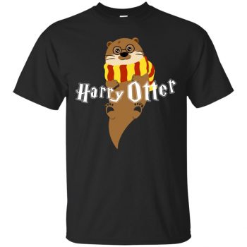 harry otter shirt - black