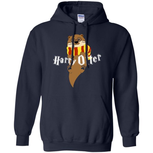 harry otter hoodie - navy blue