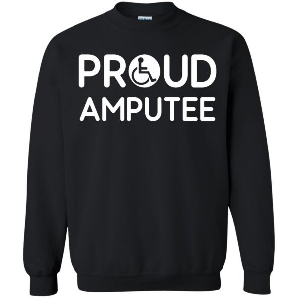 amputees sweatshirt - black
