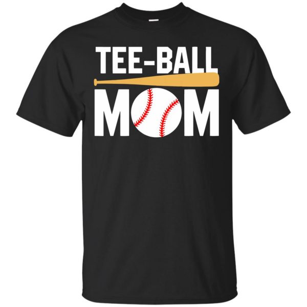 tball mom shirt - black