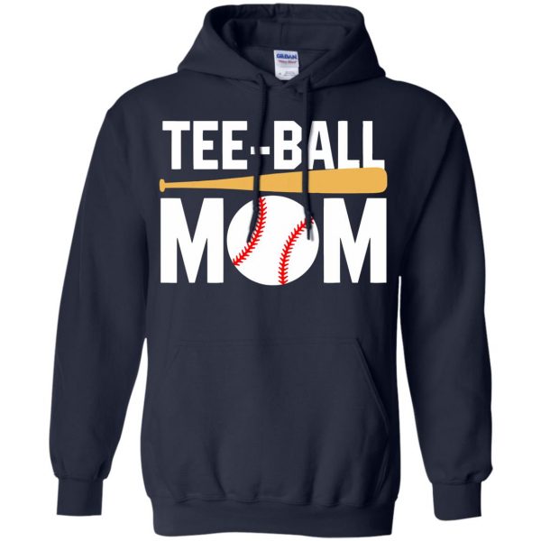 tball mom hoodie - navy blue