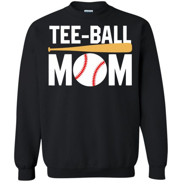 tball mom sweatshirt - black