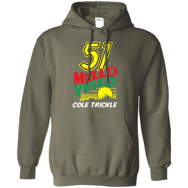 days of thunder hoodie - military green