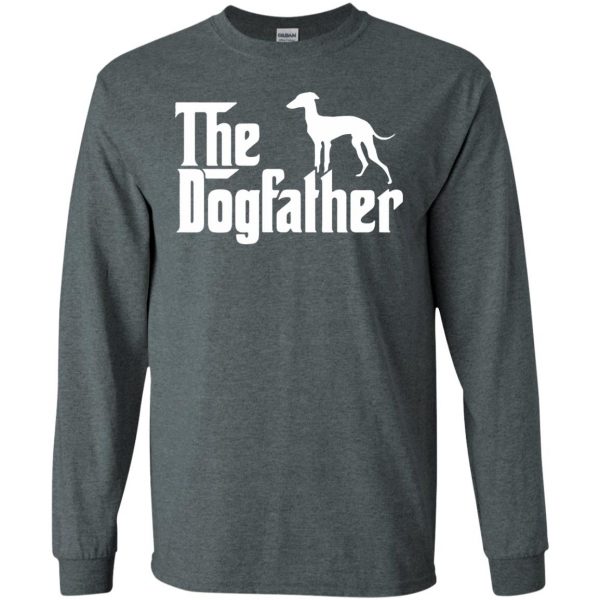 the dogfather long sleeve - dark heather