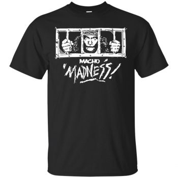 macho madness shirt - black