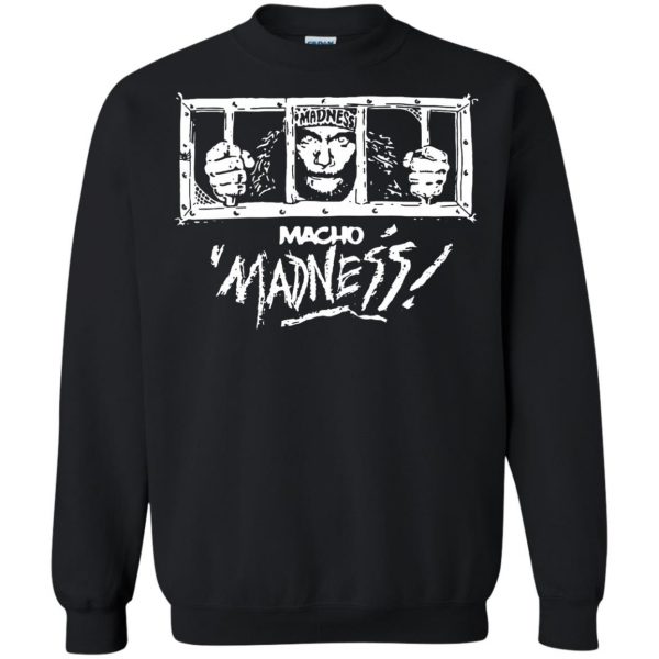 macho madness sweatshirt - black