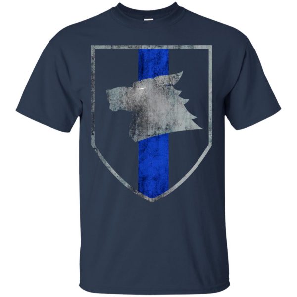 sheepdog police t shirt - navy blue
