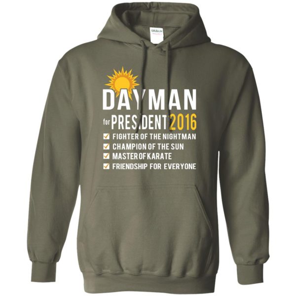 dayman hoodie - military green