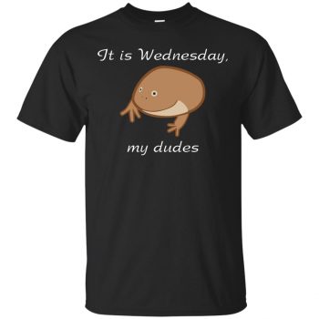 it is wednesday my dudes shirt - black