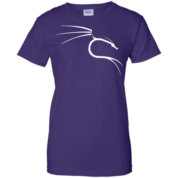 kali linux womens t shirt - lady t shirt - purple