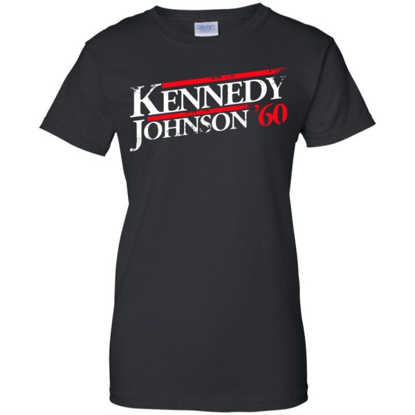 kennedy johnson womens t shirt - lady t shirt - black