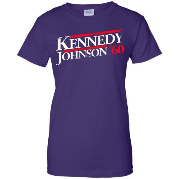 kennedy johnson womens t shirt - lady t shirt - purple