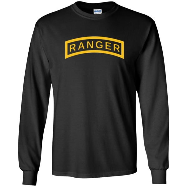 army ranger long sleeve - black