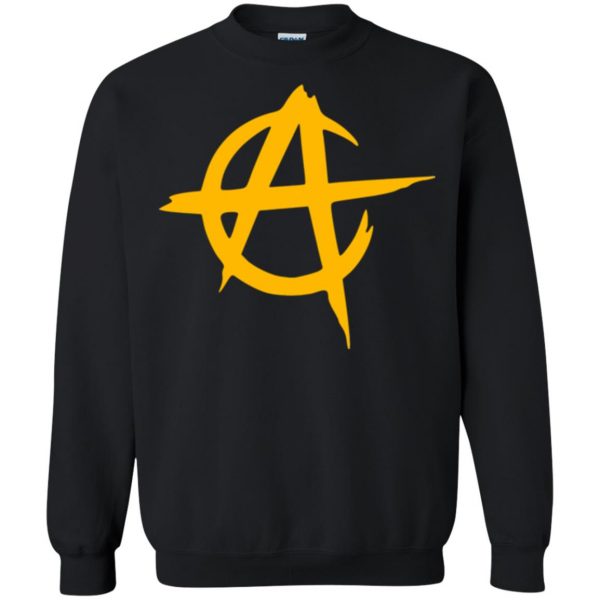 anarcho capitalism sweatshirt - black
