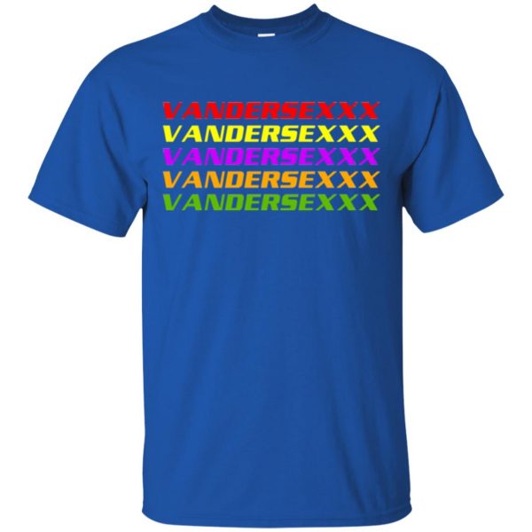vandersexx t shirt - royal blue