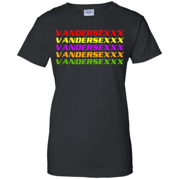 vandersexx womens t shirt - lady t shirt - black