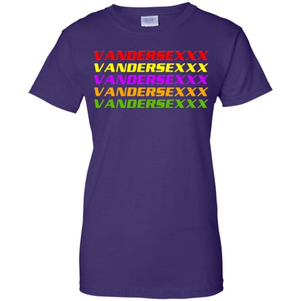 vandersexx womens t shirt - lady t shirt - purple