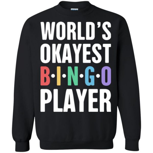 funny bingo sweatshirt - black