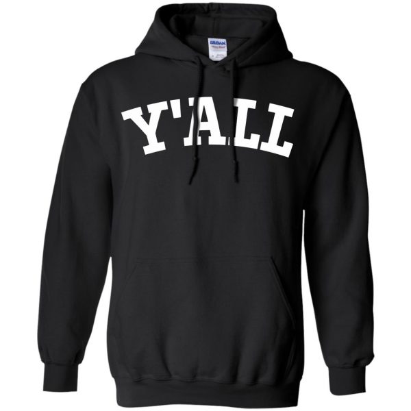 yall hoodie - black