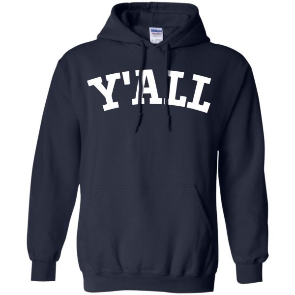 yall hoodie - navy blue