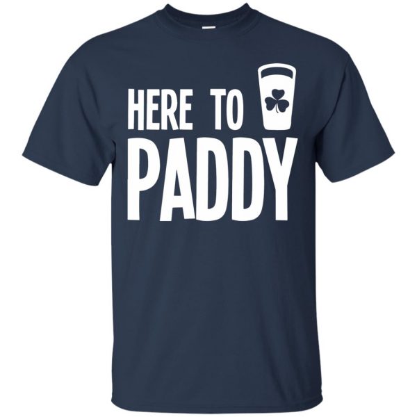 here to paddy t shirt - navy blue