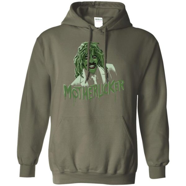 old gregg hoodie - military green