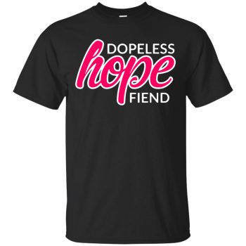 dopeless hope fiend shirt - black