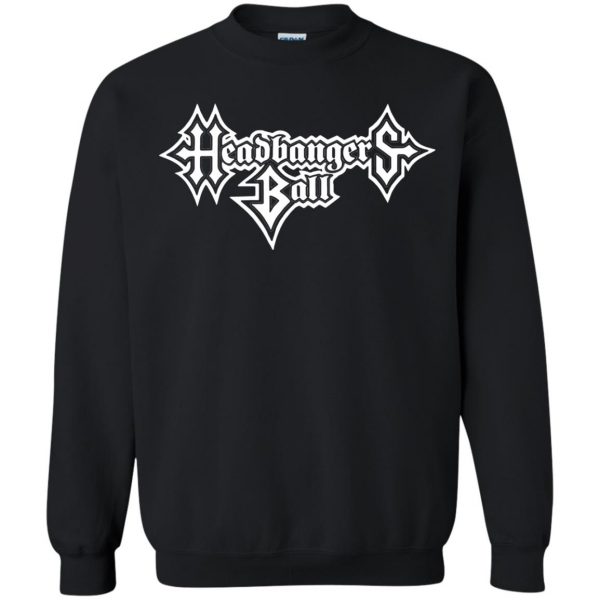 headbangers ball sweatshirt - black