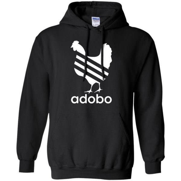 adobo hoodie - black