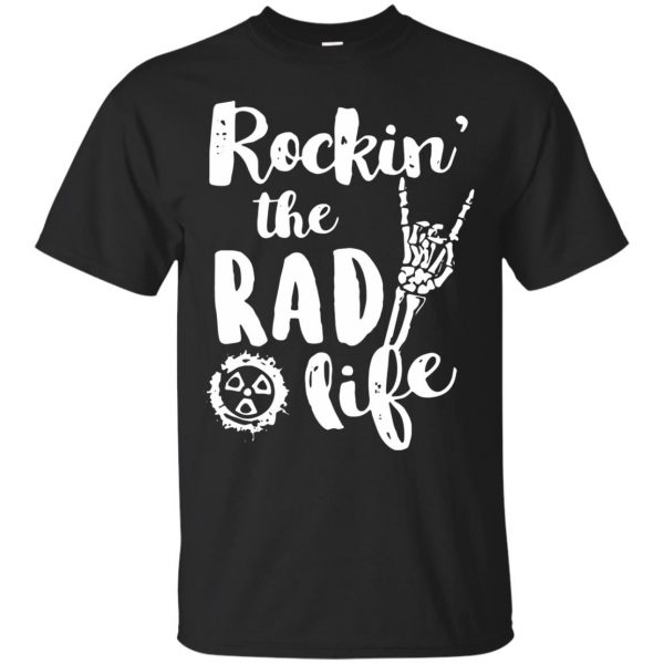rad tech t shirts - black