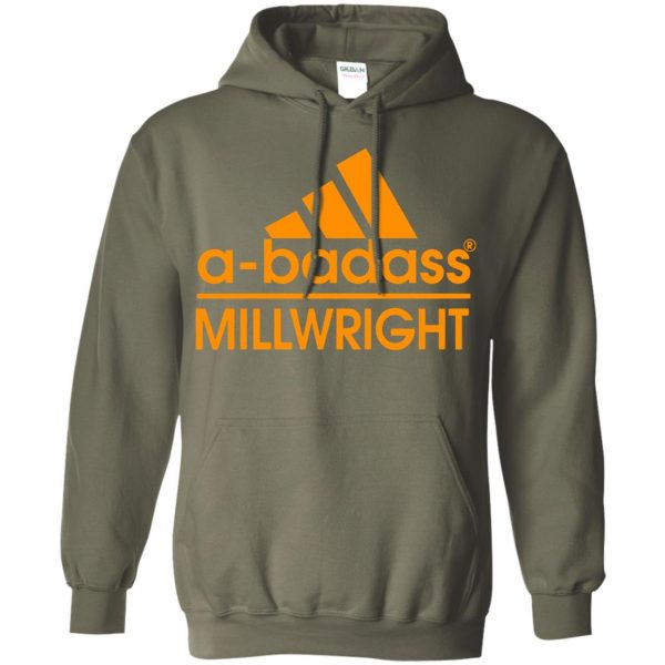 millwright hoodie - military green