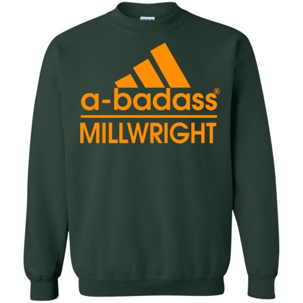 millwright sweatshirt - forest green