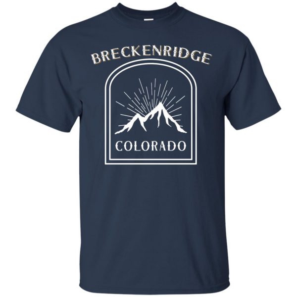 breckenridge t shirt - navy blue