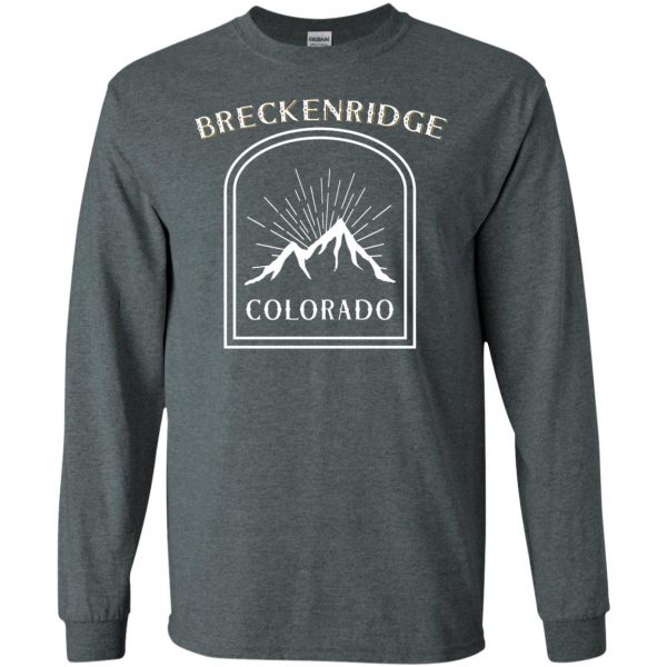 breckenridge long sleeve - dark heather