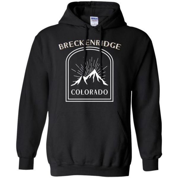 breckenridge hoodie - black