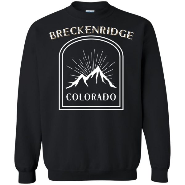 breckenridge sweatshirt - black