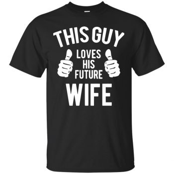 future wife shirt - black