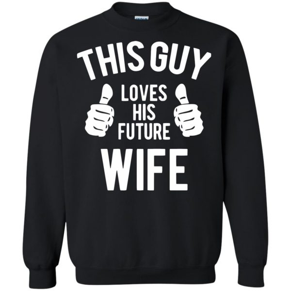 future wife sweatshirt - black