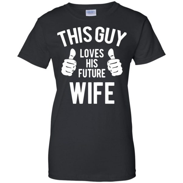 future wife womens t shirt - lady t shirt - black